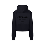 ETERNAL LOVE OF GOD - Cropped Zip-Through Hoodie