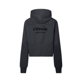 ETERNAL LOVE OF GOD - Cropped Half-Zip Hoodie
