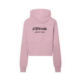 ETERNAL LOVE OF GOD - Cropped Half-Zip Hoodie