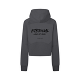 ETERNAL LOVE OF GOD - Cropped Zip-Through Hoodie