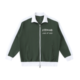 ETERNAL LOVE OF GOD - Contrast Trim Stand Collar Jacket