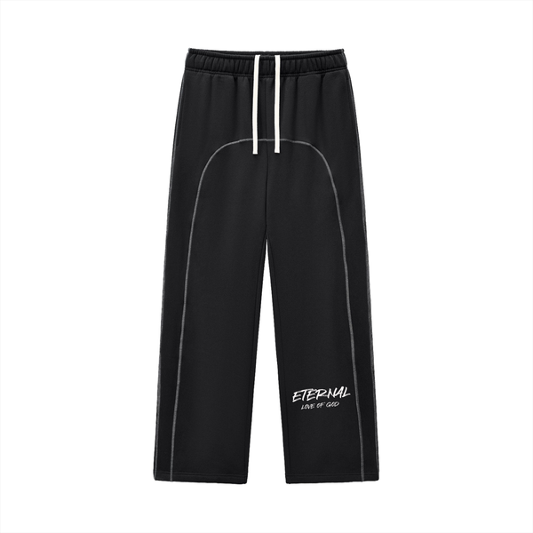 ETERNAL LOVE OF GOD - Contrast-Stitched Fleece Sweatpants