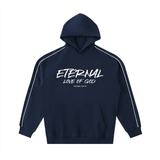ETERNAL LOVE OF GOD - Contrast Piping Raglan Hoodie