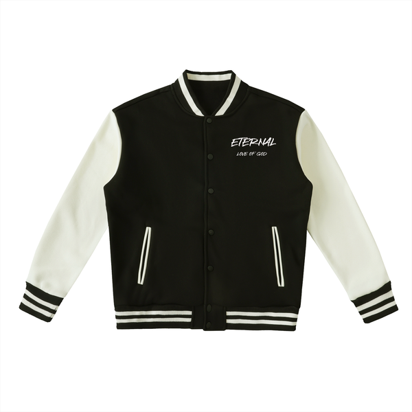 ETERNAL LOVE OF GOD - Two-Tone Fleeced Varsity Jacket