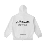 ETERNAL LOVE GOD - Essential Heavyweight Pocket Hoodie