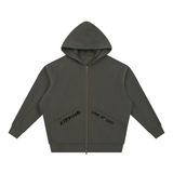 ETERNAL LOVE OF GOD - Dolman Sleeve Zip-Through Fleece  Hoodie