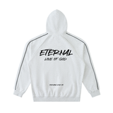ETERNAL LOVE OF GOD - Contrast Piping Raglan Hoodie