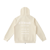 ETERNAL LOVE OF GOD - Heavyweight Raglan Sleeve Zip Hoodie