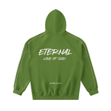 ETERNAL LOVE OF GOD - Contrast Piping Raglan Hoodie