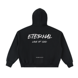 ETERNAL LOVE OF GOD - Fleeced Full-Zip Boxy Hoodie