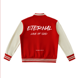 ETERNAL LOVE OF GOD - Two-Tone Fleeced Varsity Jacket