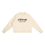 ETERNAL LOVE OF GOD - Essential Fleece Mock-Neck Crew Sweatshirt