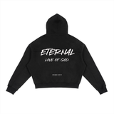 ETERNAL LOVE OF GOD - Fleece Zip-Up Boxy Hoodie
