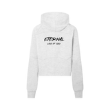 ETERNAL LOVE OF GOD - Cropped Half-Zip Hoodie