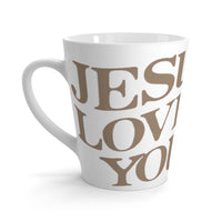JESUS LOVES YOU - Latte Mug