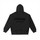 ETERNAL LOVE GOD - Essential Heavyweight Pocket Hoodie