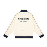 ETERNAL LOVE OF GOD - Color Block Raglan Sleeve Zip Track Jacket