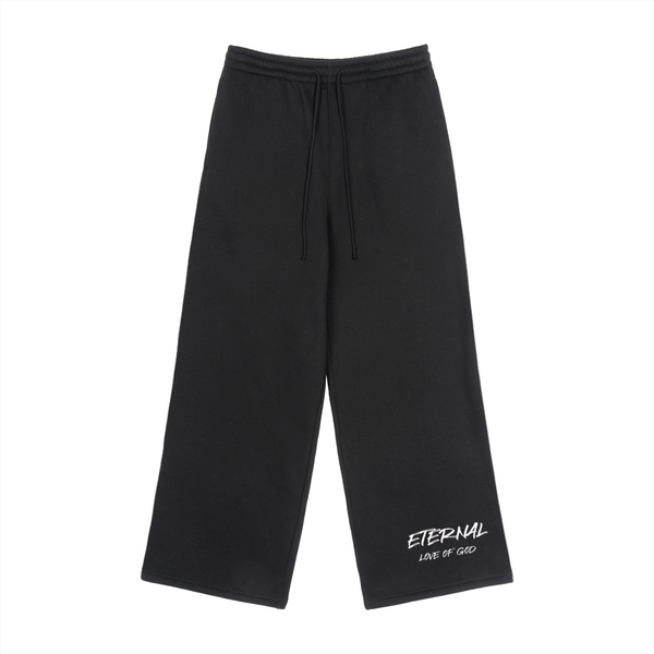 ETERNAL LOVE OF GOD - Fleece Drawstring Straight-Leg Sweatpants