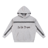 By His Stripes - Sun Fade Contrast Tape Fleece Hoodie