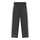 By His Stripes - Snow Washed Contrast Tape Sweatpants