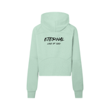 ETERNAL LOVE OF GOD - Cropped Half-Zip Hoodie