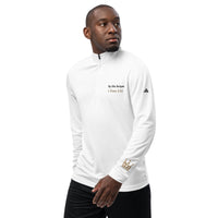 By His Stripes - Quarter zip pullover