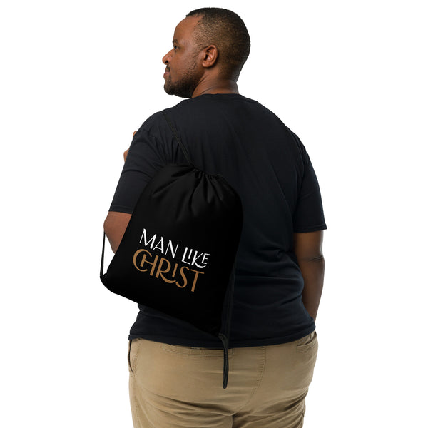 MAN LIKE CHRIST - Drawstring bag