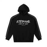 ETERNAL LOVE OF GOD - Contrast Piping Raglan Hoodie