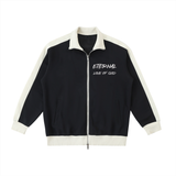 ETERNAL LOVE OF GOD - Contrast Trim Stand Collar Jacket