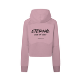 ETERNAL LOVE OF GOD - Cropped Zip-Through Hoodie