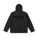 ETERNAL LOVE OF GOD - Essential Heavyweight High Neck  Zip-Up Hoodie