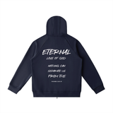 ETERNAL LOVE OF GOD - Heavyweight Raglan Sleeve Zip Hoodie