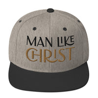 MAN LIKE CHRIST - Snapback Hat