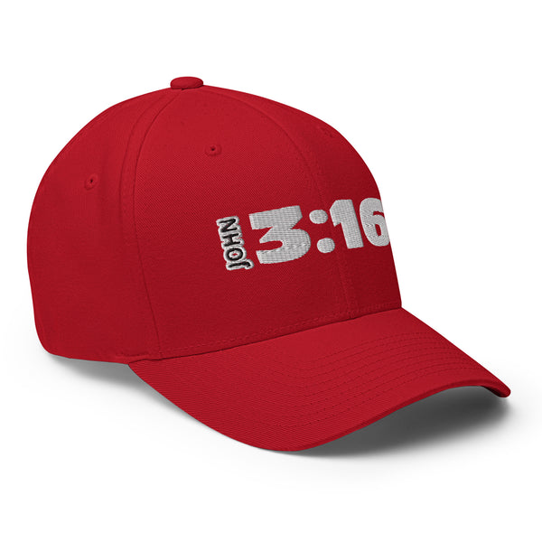 JOHN 3:16 - Structured Twill Cap