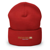 Proverbs 31 - Cuffed Beanie