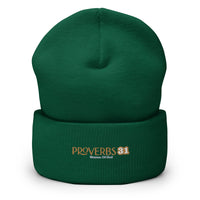 Proverbs 31 - Cuffed Beanie