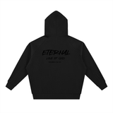 ETERNAL LOVE OF GOD - Dolman Sleeve Zip-Through Fleece  Hoodie