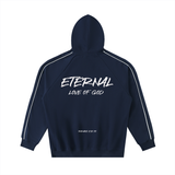 ETERNAL LOVE OF GOD - Contrast Piping Raglan Hoodie