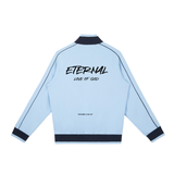 ETERNAL LOVE OF GOD - Color Block Raglan Sleeve Zip Track Jacket