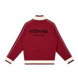 ETERNAL LOVE OF GOD - Color Block Raglan Sleeve Zip Track Jacket