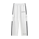 By His Stripes -  Straight-Leg Pants