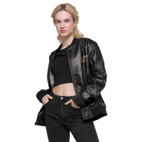 KINGDOM KID - Leather Bomber Jacket