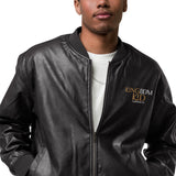 KINGDOM KID - Leather Bomber Jacket