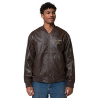 KINGDOM KID - Leather Bomber Jacket