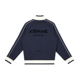 ETERNAL LOVE OF GOD - Color Block Raglan Sleeve Zip Track Jacket