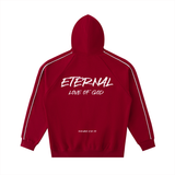 ETERNAL LOVE OF GOD - Contrast Piping Raglan Hoodie
