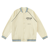 ETERNAL LOVE OF GOD - Contrast Trim Raglan Varsity Jacket