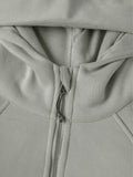 ETERNAL LOVE OF GOD - Cropped Zip-Through Hoodie