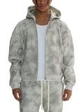 ETERNAL LOVE OF GOD - Dirty Washed Zip-Up Fleece Hoodie