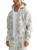 ETERNAL LOVE OF GOD - Dirty Washed Zip-Up Fleece Hoodie